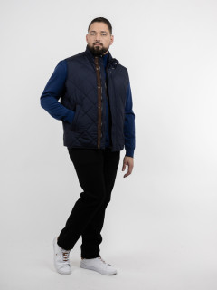 Gilet Matelasse Paul & Shark Grande Taille marine homme grande taille - Capelstore