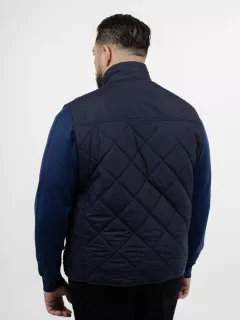 Gilet Matelasse Paul & Shark Grande Taille marine homme grande taille - Capelstore