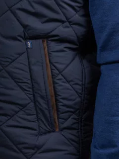 Gilet Matelasse Paul & Shark Grande Taille marine homme grande taille - Capelstore