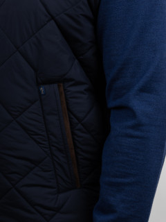 Gilet Matelasse Paul & Shark Grande Taille marine homme grande taille - Capelstore