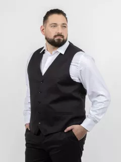 Gilet Separable Uni Capel Grande Taille  homme grande taille - Capelstore