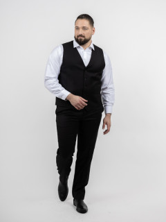 Gilet de Costume Homme Grande Taille