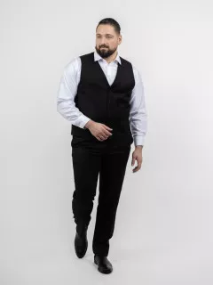 Gilet de Costume Homme Grande Taille