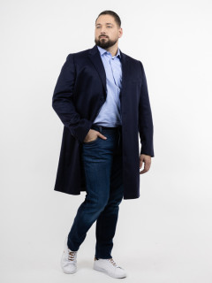 Manteau En Cachemire Capel Coll. Privee - Grande Taille marine homme grande taille - Capelstore