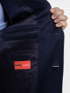 Manteau En Cachemire Capel Coll. Privee - Grande Taille marine homme grande taille - Capelstore