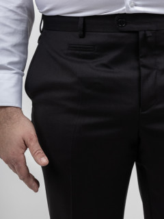 Pantalon de costume séparable noir homme grande taille | Capel