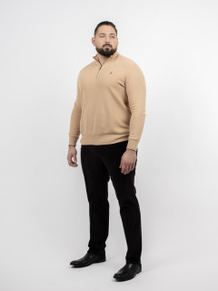 Pull Camionneur Ralph Lauren Grande Taille camel homme grande taille - Capelstore