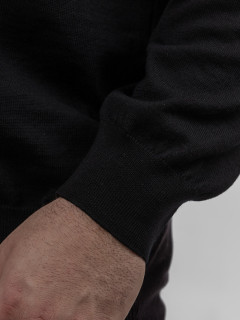 Pull Merinos Col V Uni Capel Grandes Tailles  homme grande taille - Capelstore