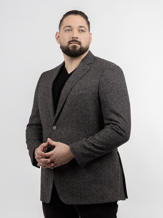 Veste Laine/cachemire P.zileri Grande Taille  homme grande taille - Capelstore