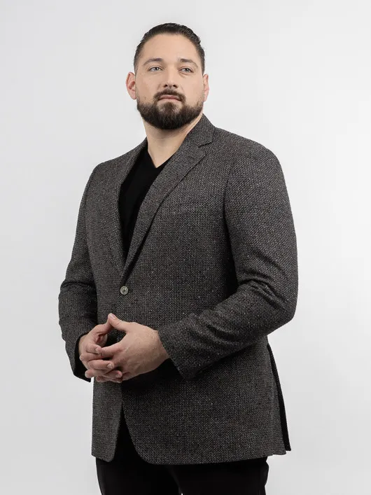 Veste Laine/cachemire P.zileri Grande Taille  homme grande taille - Capelstore