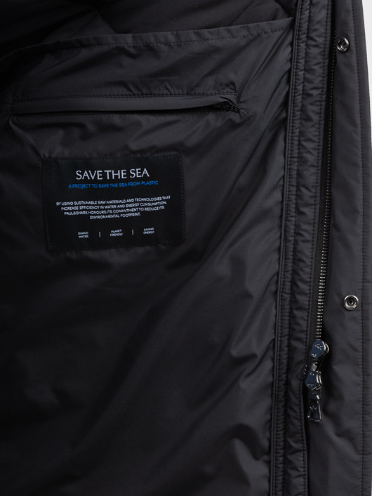 Veste Noire Typhoon Paul&shark Grande Taille noir homme grande taille - Capelstore