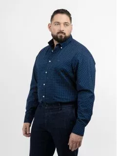Chemise A Pois Tommy Hilfiger Grande Taille