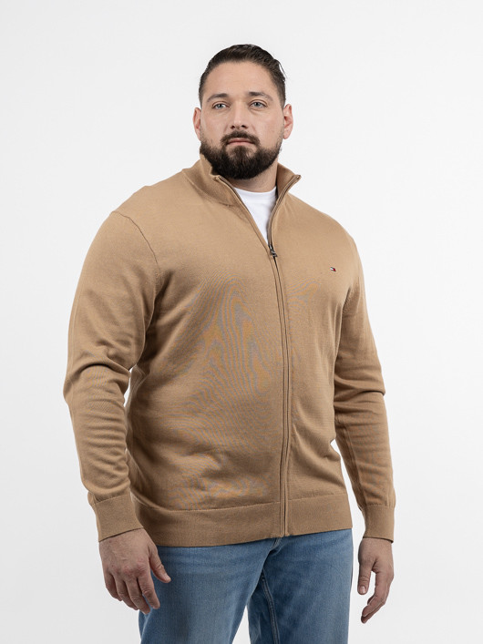 Cardigan Zippe Tommy Hilfiger Grande Taille