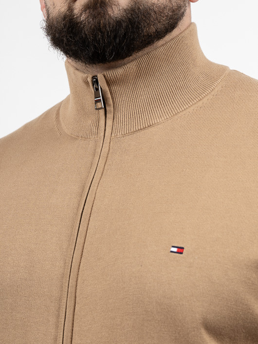 Cardigan Zippe Tommy Hilfiger Grande Taille