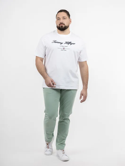 Pantalon Alex Vert Clair Capel Grande Taille