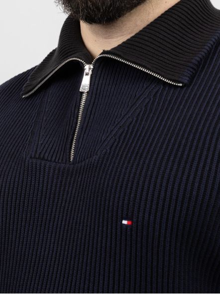 Pull Col Camionneur Tommy Hilfiger Grande Taille