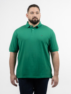 Polo Vert Tommy Hilfiger Grande Taille vert homme grande taille - Capelstore