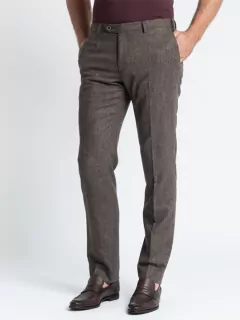 pantalon en tweed pour homme forts