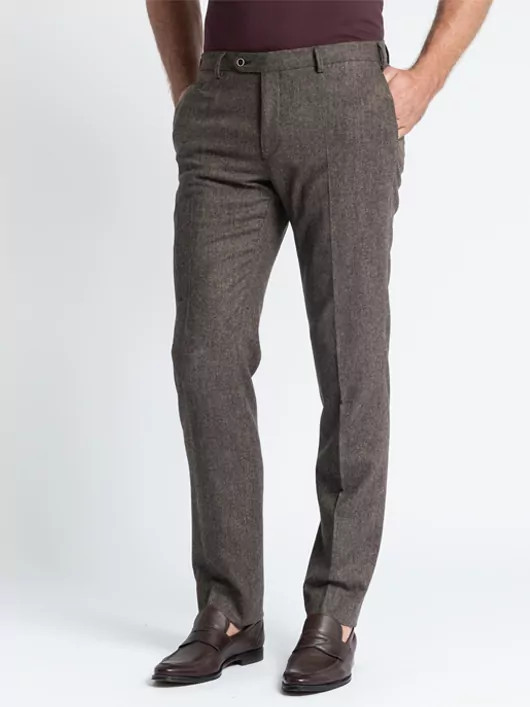 pantalon en tweed pour homme forts