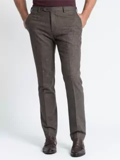 pantalon en tweed pour homme forts