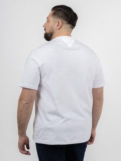 Tee-shirt Logo Tommy Hilfiger Grande Taille blanc homme grande taille - Capelstore