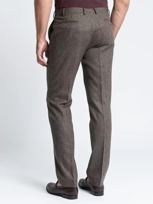 pantalon en tweed pour homme forts