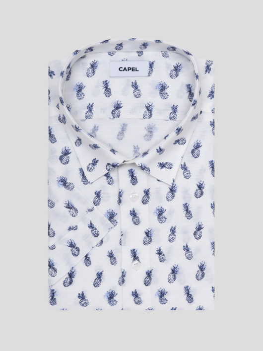 Chemisette Gianno Ananas Capel Grande Taille homme grande taille - Capelstore
