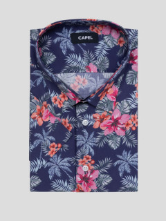Chemisette Gianno Fleurs Capel Grande Taille  homme grande taille - Capelstore