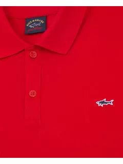 Polo Pique Rouge Paul & Shark Grande Taille  homme grande taille - Capelstore