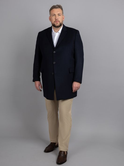 Manteau Marine Capel Grande Taille marine homme grande taille - Capelstore