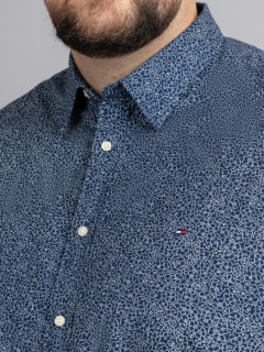 Chemise Fleurs Tommy Hilfiger Grande Taille marine homme grande taille - Capelstore