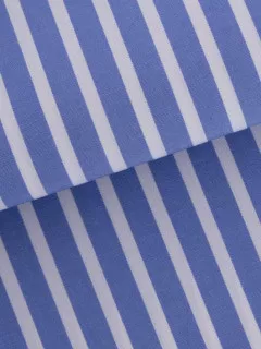 Chemise Rayee Ralph Double Retors Capel Grande Taille bleu homme grande taille - Capelstore