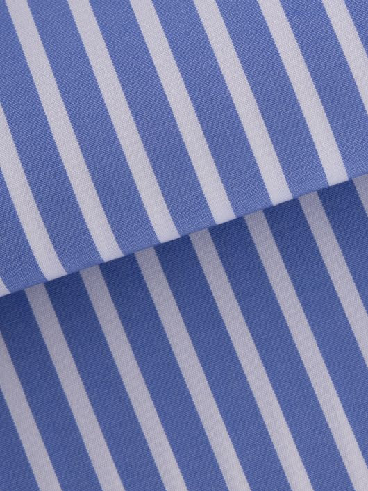 Chemise Rayee Ralph Double Retors Capel Grande Taille bleu homme grande taille - Capelstore