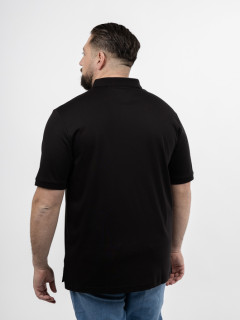 Polo Noir Tommy Hilfiger Grande Taille noir homme grande taille - Capelstore