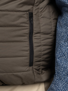 Gilet Reversible Sans Manches Co. Privee Capel Grande Taille kaki/beige homme grande taille - Capelstore