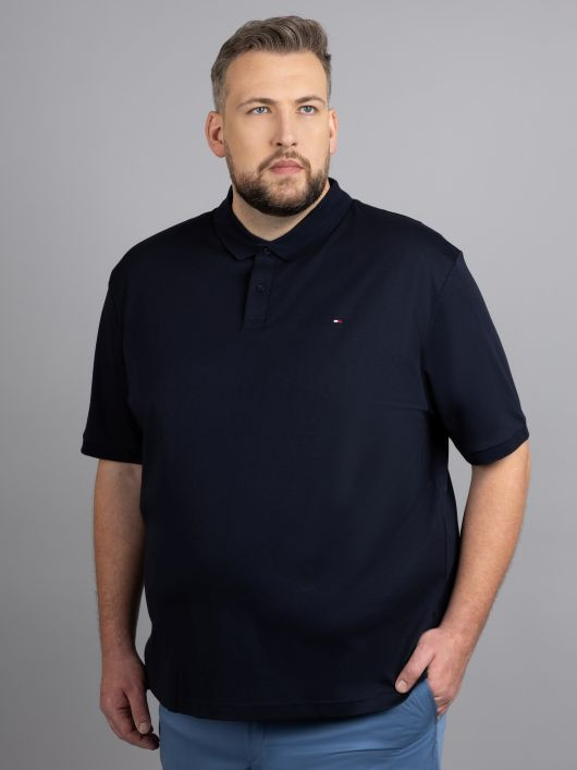 Polo Marine Tommy Hilfiger Grande Taille marine homme grande taille - Capelstore