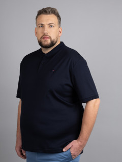 Polo Marine Tommy Hilfiger Grande Taille marine homme grande taille - Capelstore