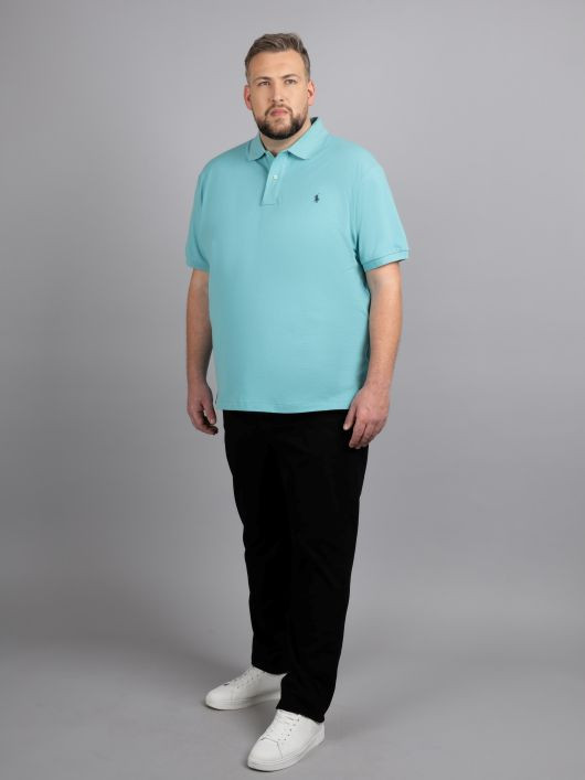 Polo Turquoise Ralph Lauren Grande Taille vert homme grande taille - Capelstore