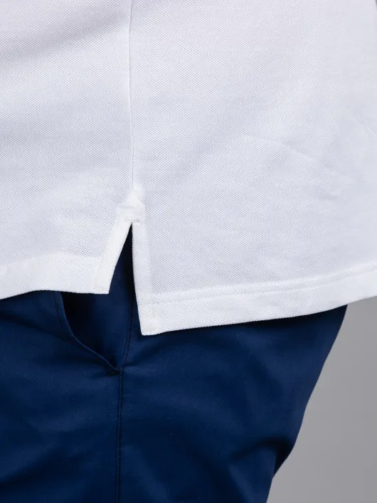 Polo Blanc Tommy Hilfiger Grande Taille blanc homme grande taille - Capelstore