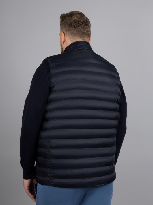 Doudoune Marine Sans Manches Tommy Hilfiger Grande Taille marine homme grande taille - Capelstore
