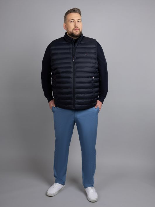 Doudoune Marine Sans Manches Tommy Hilfiger Grande Taille marine homme grande taille - Capelstore