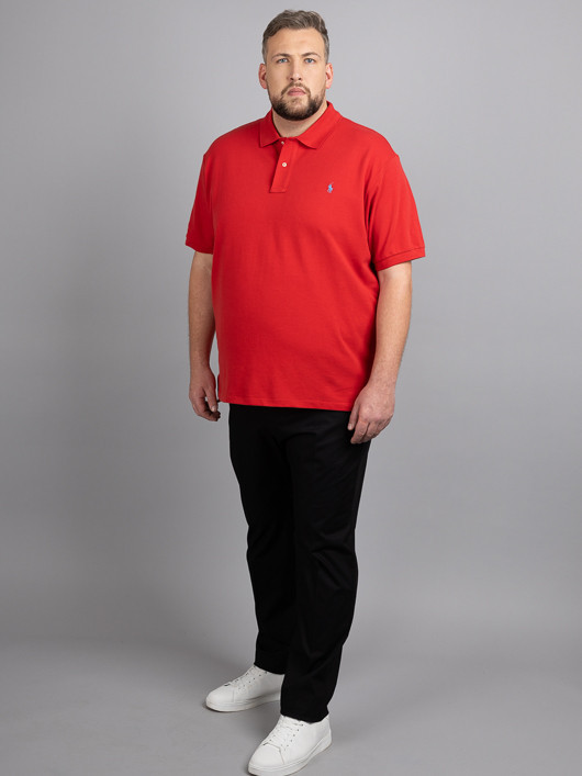 Polo Rouge Ralph Lauren Grande Taille rouge homme grande taille - Capelstore