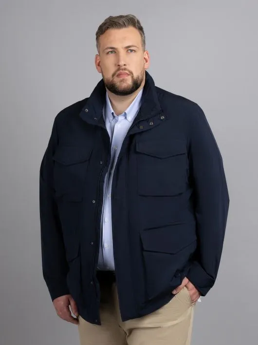 Parka Fieldjacket Tommy Hilfiger Grande Taille marine homme grande taille - Capelstore