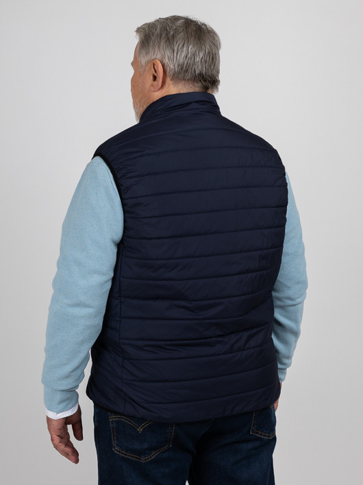 Gilet Sans Manches Coll.privee Capel Grande Taille marine homme grande taille - Capelstore