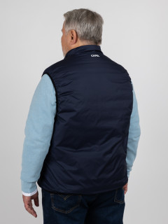 Gilet Sans Manches Coll.privee Capel Grande Taille marine homme grande taille - Capelstore