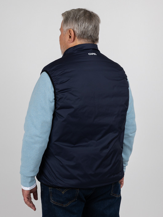 Gilet Sans Manches Coll.privee Capel Grande Taille marine homme grande taille - Capelstore