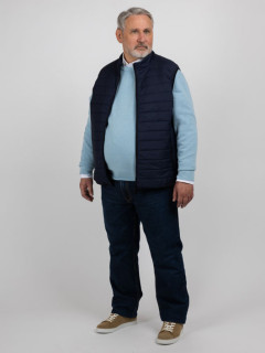 Gilet Sans Manches Coll.privee Capel Grande Taille marine homme grande taille - Capelstore