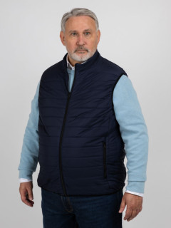 Gilet Sans Manches Coll.privee Capel Grande Taille marine homme grande taille - Capelstore