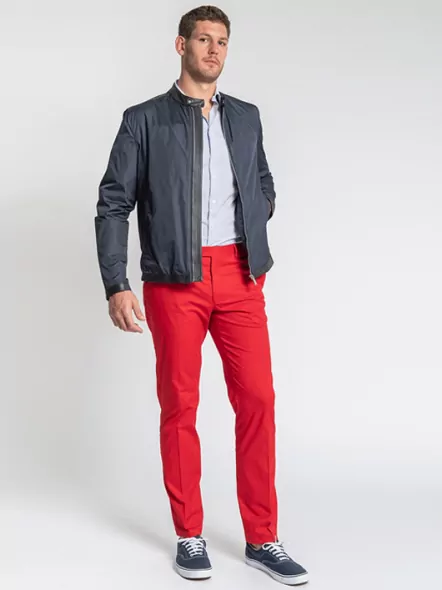 Pantalon Rouge Capel Grande Taille