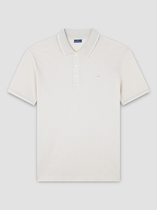 Polo Pique Beige Paul & Shark Grande Taille  homme grande taille - Capelstore